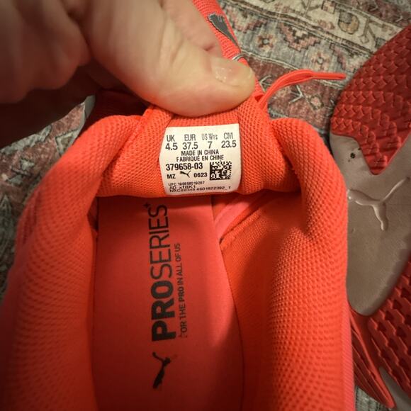 Puma Velocity Nitro 2 Women's Size 7 Glowing Red Walking Running Shoes Sneakers - Picture 6 of 7